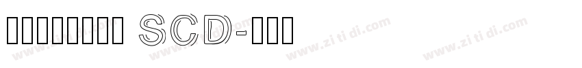 broadway SCD字体转换